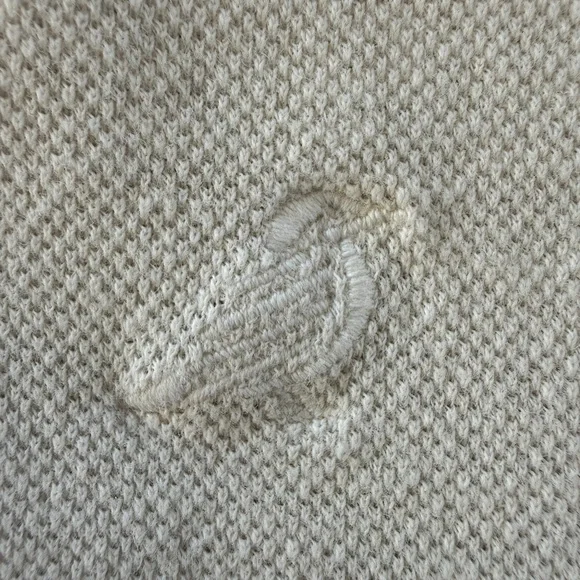 Billy Reid Shirt Women's Size Large Cream Long Sleeve Linen Blend Button Up - Picture 2 of 9